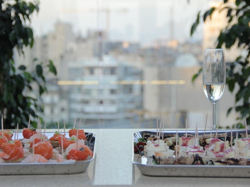 Sunset gathering at Citea Apart Hotel